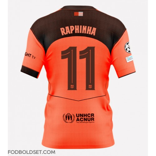 Barcelona Raphinha Belloli #11 Tredjetrøje 2025-26 Kortærmet